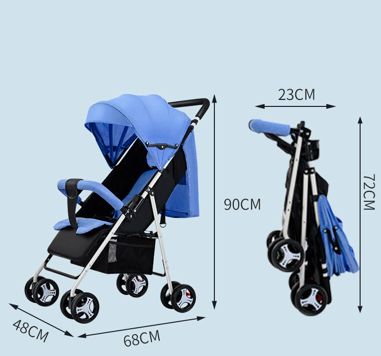 Passeggino pieghevole leggero per bambini