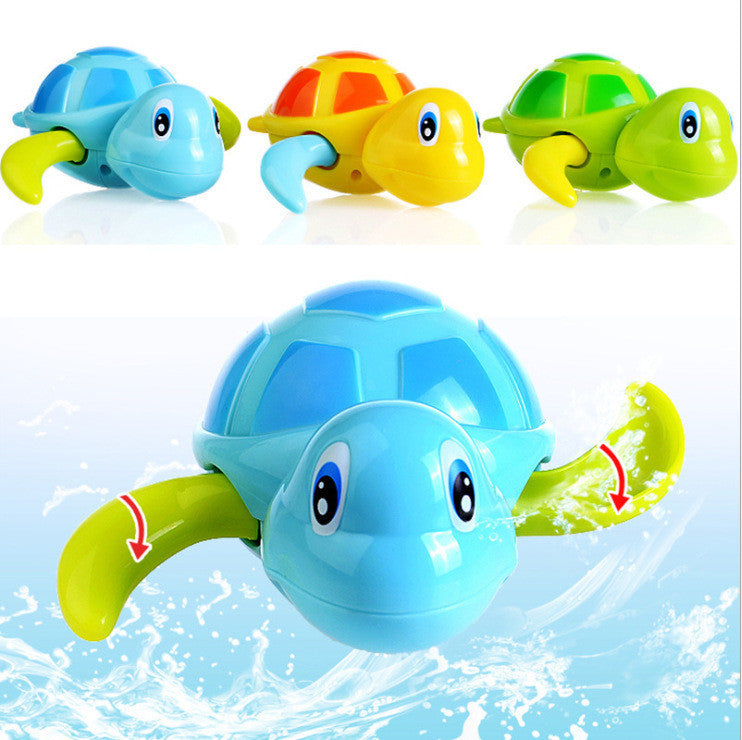 Giocattoli da bagno a forma di tartaruga per neonati, per fare il bagno in acqua e nuotare